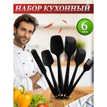 Ale-alena Silikon Spatula Seti 6 Parça 137864057 Siyah