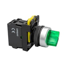 Gwest A5 - 10xd-24 Işıklı Kalıcı Mandal Buton 1no Yeşil 10 Adet