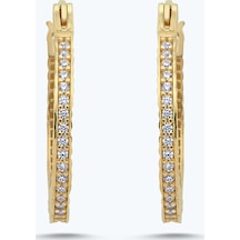 Altınbaş Altın Halka Küpe Kpbrs059-25743
