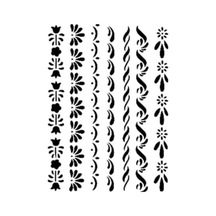 Cadence Stencil Şablon A4 Beyaz Tek Ebat,as-402 Eh6981
