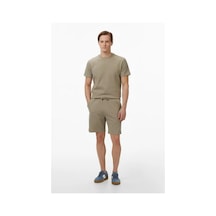 Nautica Erkek Bej Regular Fit Şort-14614