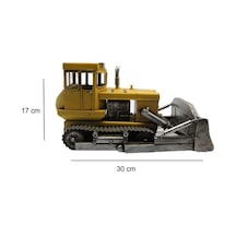 Dekoratif Metal Buldozer