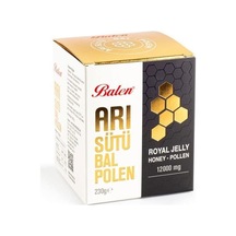 Balen Arı Sütü Bal Polen Süper Doz (12000 MG) 230 Gr