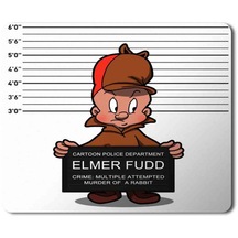 Habitual Offender Elmer Fudd Baskılı Mousepad Mouse Pad