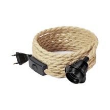 Metabagua Retro Ip Avize Kablosu Ampulsüz Ab Fişi Ofl2ı6 Açık Sarı