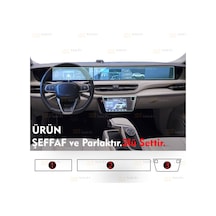 Togg T10x/t10f Uyumlu Dijital Gösterge , Navigasyon Ve Klima Kontrol 9h Nano Ekran Koruyucu 3lü Set
