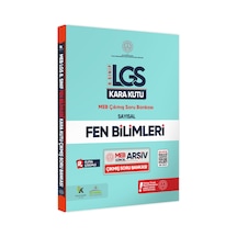 8.Sınıf LGS Fen Bilimlerinin Kara Kutusu Dijital Çözümlü Çıkmış Soru Bankası