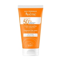 Eau Thermale Avene Cream Spf 50+ Kuru Ciltler İçin Güneş Kremi Yüksek Koruma Ve Nemlendirici Etkili 50 Ml