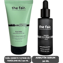 the fair. Arbutin Serum 30 ML + Sebum Kontrol Yağlı Ciltler İçin Yüz Temizleme Jeli 150 ML