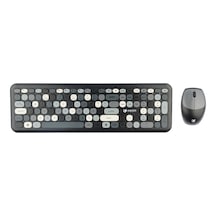 Hunter Mint XT Retro Kablosuz Klavye Mouse Set