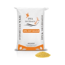 İpek Değirmen Doğal Köy Bulguru Orta Boy Kepeksiz Pilavlık Bulgur 3 KG