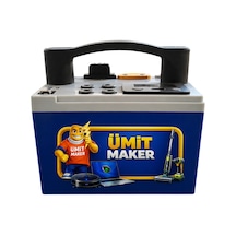 12.8v 18ah Lifepo4 Extra Özellikli Taşınabilir Güç İstasyonu + Şarj Aleti İçindenir