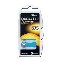 Duracell İşitme Cihaz Kulak Pili 6 Adet 675 - 10'li Paket