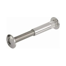 Hafele Destek Vidası Çelik M4 Nikel Kaplama 5 x 27 MM 10 Adet