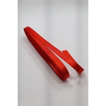 Abarta Saten Kurdele 10mm 1cm %100 Polyester 10mt Renk Seçeneği Kırmızı