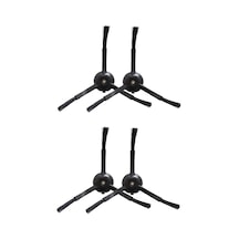 Roborock Q8 & Q8 Max Uyumlu 4 Adet Siyah Yan Fırça