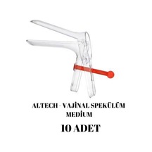 ALTECH - VAJİNAL SPEKÜLÜM MEDİUM - 10 ADET