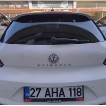 Scirocco Bagaj Yazısı