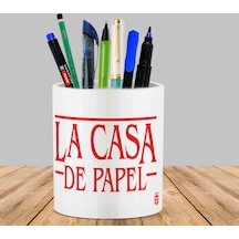 La Casa De Papel Kaktüs Sukulent Saksı Kalemlik