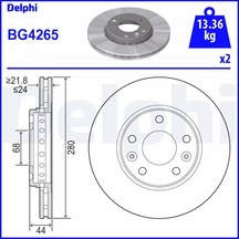 Fren Disk - Dacia Sandero, Duster - Delphı-bg4265