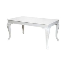 Lignos Oymalı Açılır Yemek Masası 100x170 Beyaz