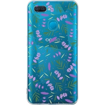 Oppo A12 İle Uyumlu 1mm Slim Fit Water Color 3 Baskılı Şeffaf Kılıf Şeffaf