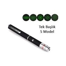 Hubrendy Çer Yeşil Lazer Pointer 500 Mw 15 Km Etkili Tek Başlık 5 Model