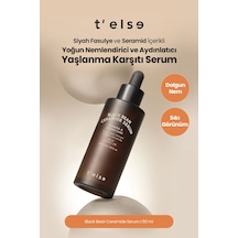 Cilde Sıkı Görünüm Ve Nem Sunan Aydınlatıcı Yaşlanma Karşıtı Serum Telse Black Bean Ceramide Serum