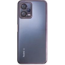 Newface Xiaomi Redmi Note 12 5g Kılıf Razer Lensli Silikon - Mor