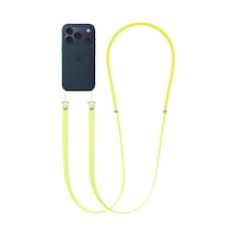 E2m Crossbody Strap Telefon Askısı Neon Sarı