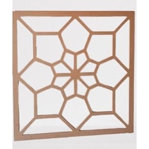 Hobi Adn 90230 Dekoratif Çerçeve Çiçek Motifli Ahşap Mdf Ham Cnc Kesim El Yapım