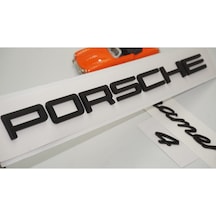 Porsche Panamera 4 Bagaj 3M 3D Abs Yazı Logo Amblem Seti (549214608)