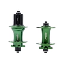 Shimano Raptor Ön/arka Göbek Seti Qr+sokma Mil 8-11v 32d 6 Vida Yeşil 220227 Siyah