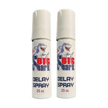 Big Shark Del.ay Erkeklere Zamanlayıcı Yeni Formülü Bakım Ve Masaj Sprayı 25 Cc X 2 Adet