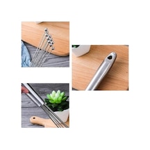 Fastbuy Manuel Çırpma Teli Paslanmaz Çelik Cam Boncuk Yumurta El Tipi 12 İnç Mutfak Ürünü Ev Kullanımı Diğer Diğer