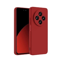 Xiaomi Redmi 14c Uyumlu Kılıf First Silikon - Kırmızı
