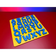 3d Baskı A-z Büyük Harf Alfabe Puzzle - 26 Parçalı Eğitim Seti