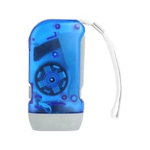 Soulader Krank Mekanizmalı El Feneri, Manuel Şarjlı Dinamo Led Işık, Kampçılık Ve Acil Durumlar İçin Pratik El Feneri Çok Renkli