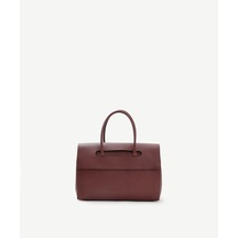 Yargıcı Flother Deri Omuz Çantası 25kkcn3114p 016 Bordo