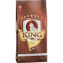 King Kuzu Etli Ve Pirinçli Yetişkin Kedi Maması 15Kg