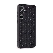 Samsung Galaxy Uyumlu - A55 5g Kılıf Petek Silikon Kapak - Siyah