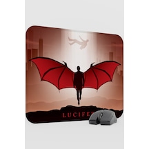 Lucifer V5 48x40 Xl Gaming Kauçuk Kaymaz Taban Mouse Pad Fare Altlığı