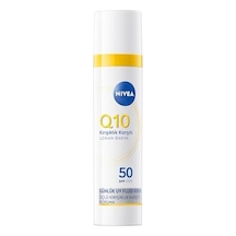 Spf50 Q10 Kırışıklık Karşıtı Gündüz Yüz Bakım Kremi 40ml,nemlendirici,makyaj Bazı,tüm Cilt Tonları