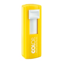 Colop Cep20 Kaşe Sarı Kasa Mavi Keçe - 14x38mm Renksiz
