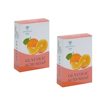 Glikolik Asit Sabunu, Light Up Aha Bha Peeling Yenileyici Gözenek Sıkılaştırıcı Portakal C Vitamini, Cildinizi Derinlemesine Temizleyen Ve Yenileyen Güçlü Bir Çözüm 2 Adet