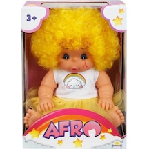 20040 Afro Kıvırcık Saçlı Bebek 23 Cm    -Sunman