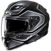 HJC F71 Idle MC5 Kapalı Motosiklet Kaskı Gri - Siyah