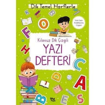 Kılavuz Dik Çizgili Yazı Defteri Küçük Boy - Ybve-718438
