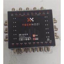 Tecnozi Micro Zm 10/12 - 12 Çıkışlı Santral Multiswitch Adaptör