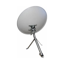 Zumastar 85cm 0.70mm Çanak Anten İkili Lnb 20 Metre Anten Kablosu